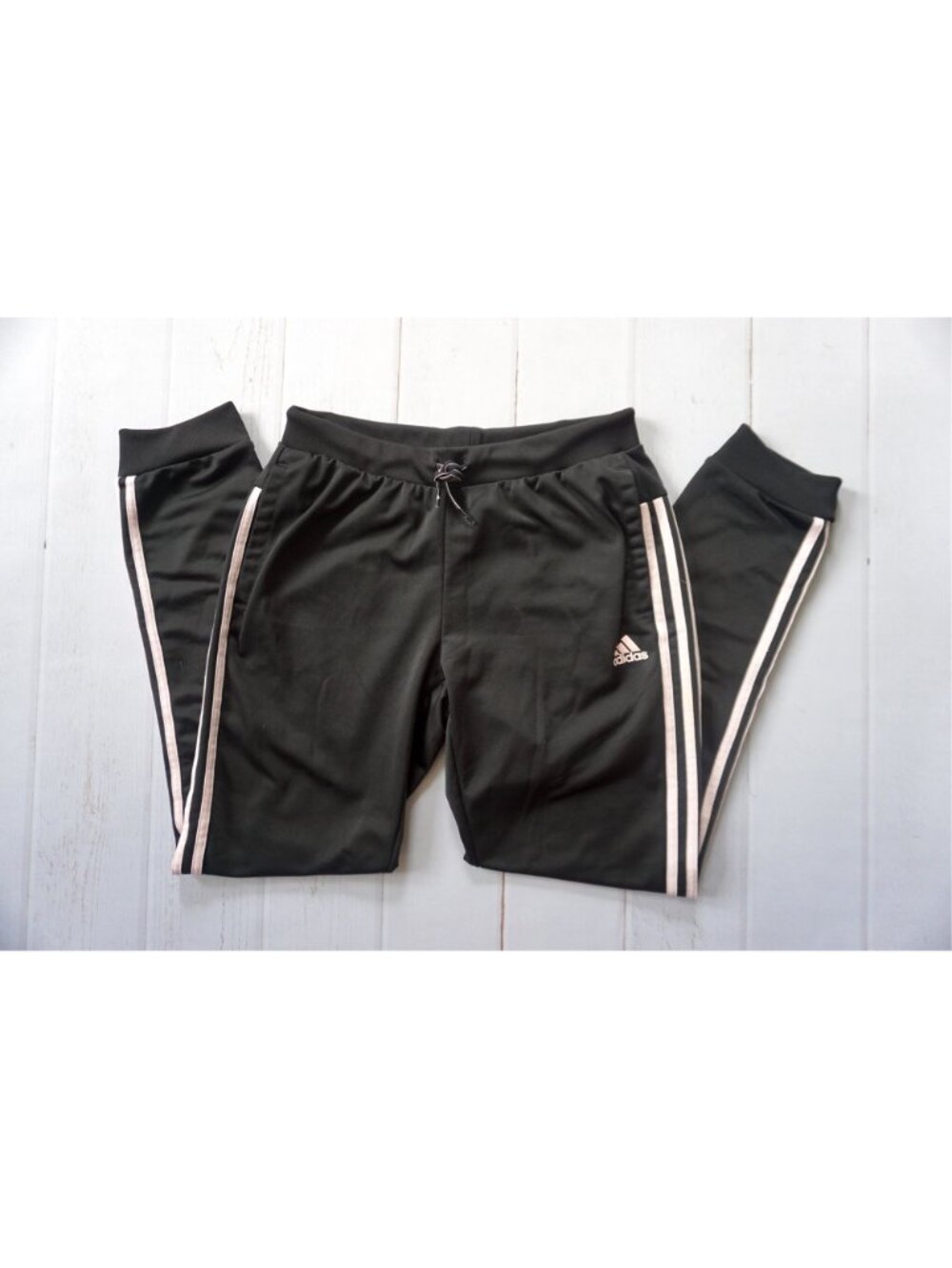 Adidas Women Essentials 3-Stripes Joggers (Pink) - Size M